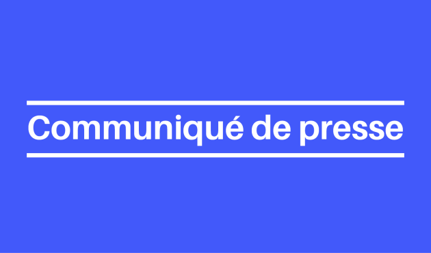 Communiqué de presse